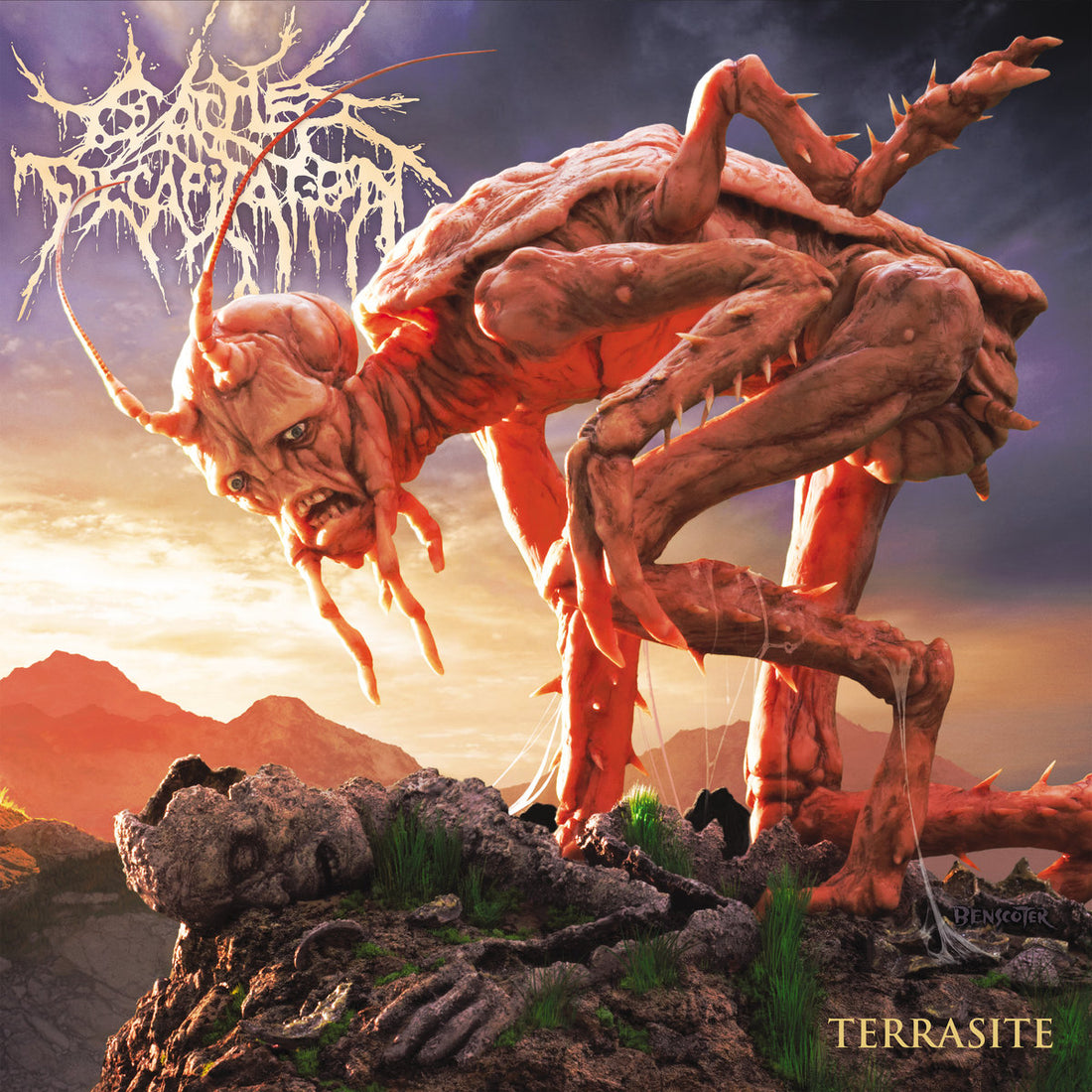 CATTLE DECAPITATION - Terrasite - 2LP - Gatefold Black Ash Smoke / Transparent Skin Marbled Vinyl [MAY 12]