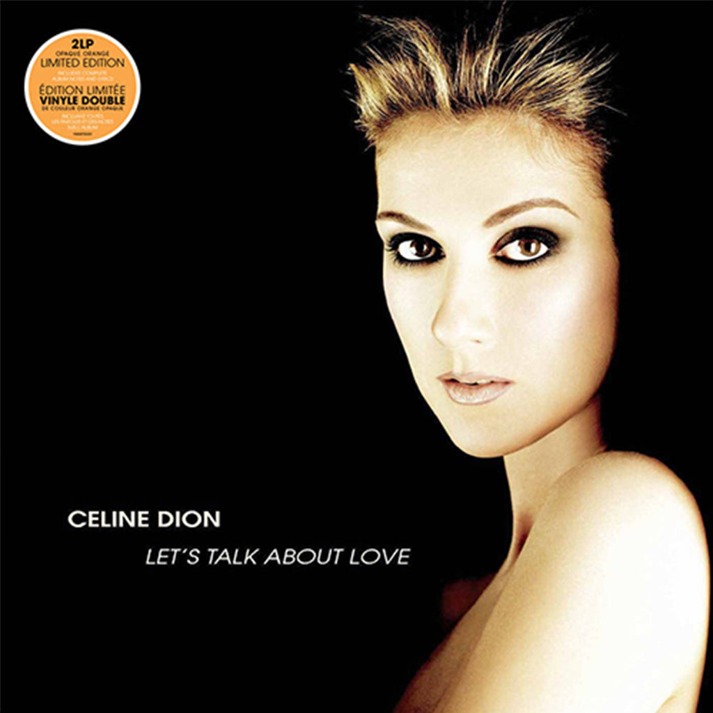 CELINE DION - Let’s Talk About Love (2022 Reissue) - 2LP - Orange Vinyl