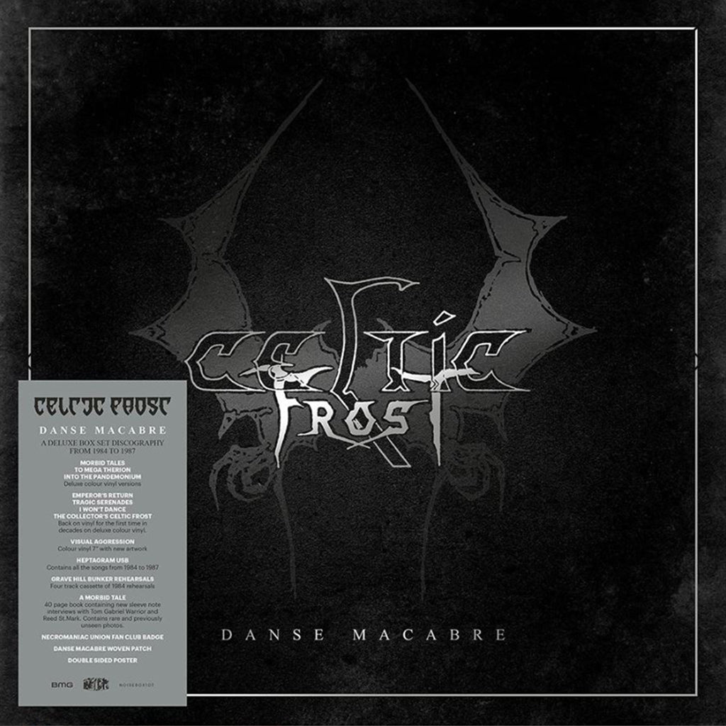 CELTIC FROST - Danse Macabre - 7LP + Extras - Deluxe Splatter Vinyl Box Set