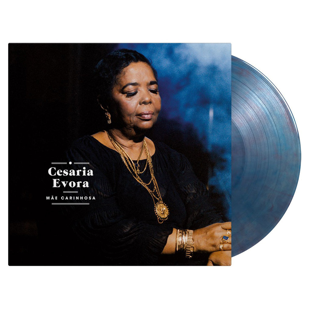 CESARIA EVORA - Mãe Carinhosa - 10th Anniversary Edition - LP - Deluxe 180g Blue & Red Marbled Vinyl