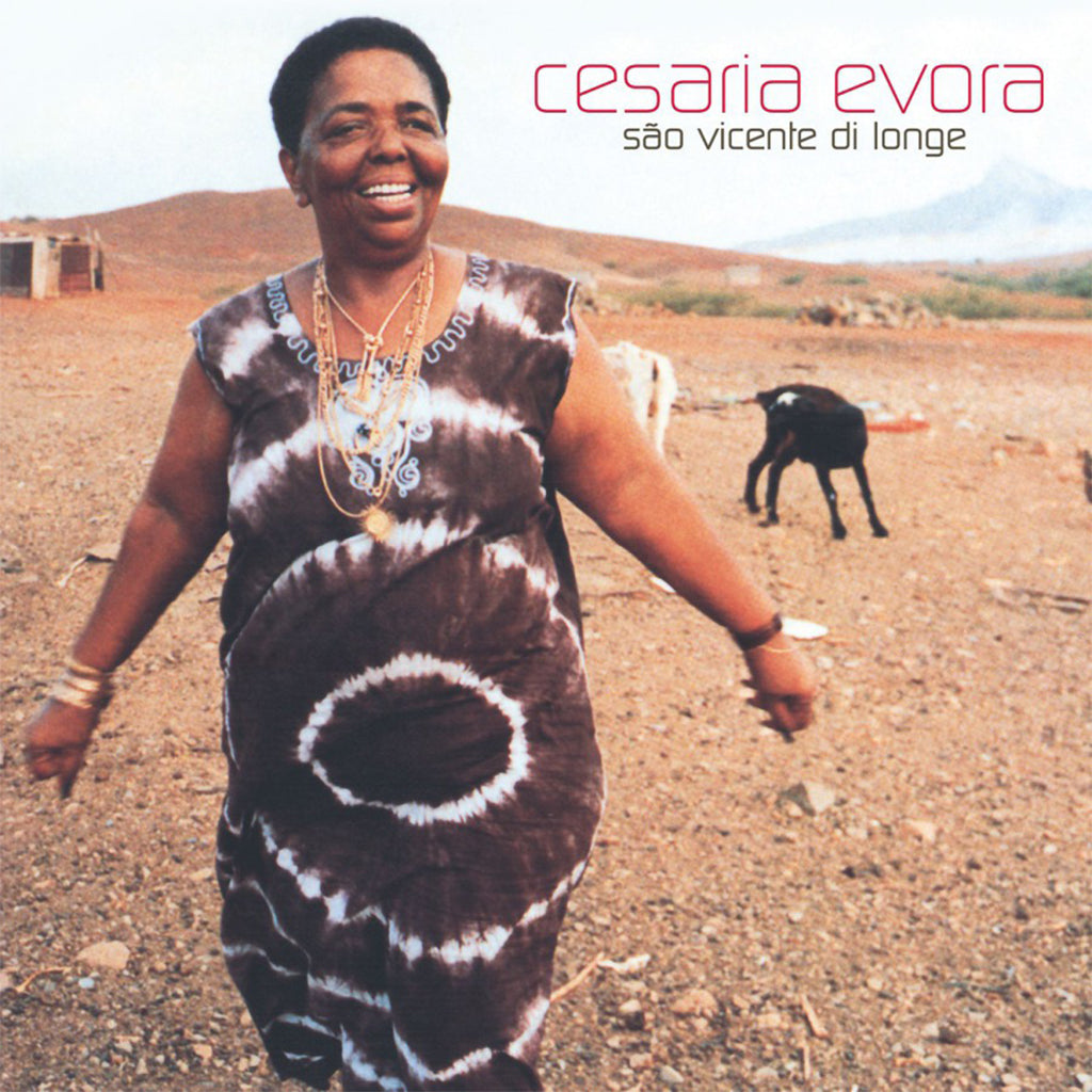 CESARIA EVORA - São Vicente Di Longe (2023 Reissue) - 2LP - 180g Orange and Black Marbled Vinyl [MAY 26]
