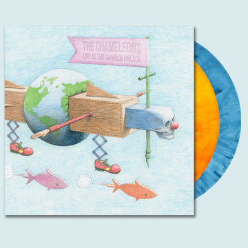 THE CHAMELEONS - The Chameleons Live At The Camden Palace - 2LP + Bonus CD & Poster - Splatter Orange & Blue Vinyl