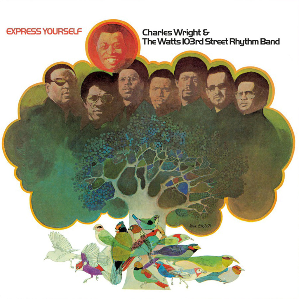 CHARLES WRIGHT AND THE WATTS - Express Yourself (2023 Reissue) - LP - 180g Turquoise Vinyl