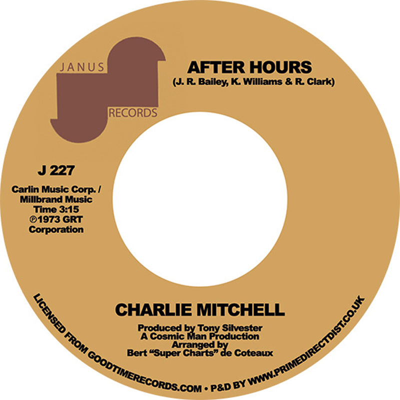 CHARLIE MITCHELL - After Hours / Love Don't Come Easy - 7" - Vinyl [RSD 2022]