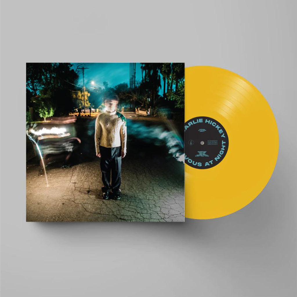 CHARLIE HICKEY - Nervous At Night - LP - Marbled Yellow Vinyl