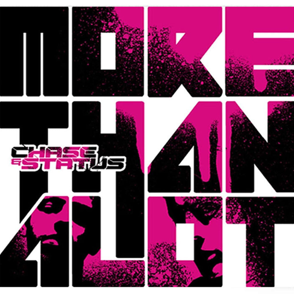 CHASE & STATUS - More Than Alot [National Album Day 2022] - 2LP - Pink / Black Marbled Vinyl