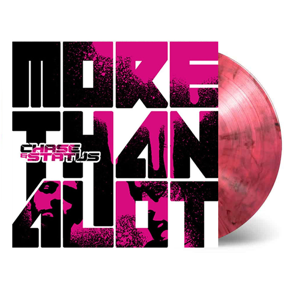 CHASE & STATUS - More Than Alot [National Album Day 2022] - 2LP - Pink / Black Marbled Vinyl