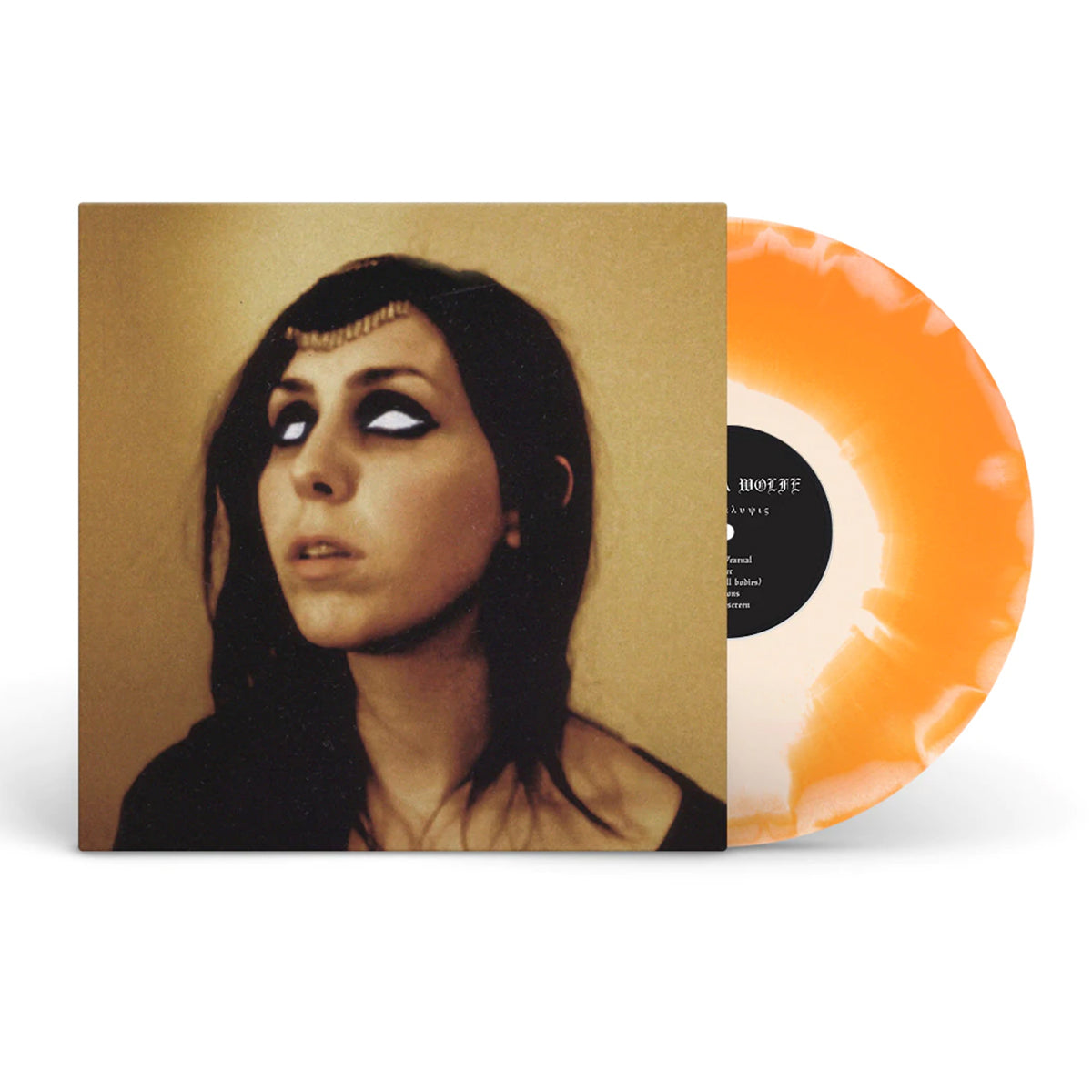 CHELSEA WOLFE - Apokalypsis - LP - Orange/White Galaxy Vinyl