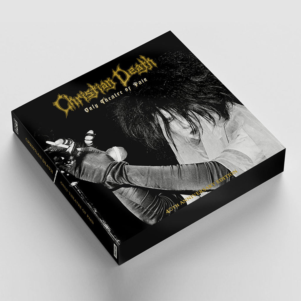 CHRISTIAN DEATH - Only Theatre Of Pain - 40th Anniversary (w/ Hard Cover Book & Poster) - 2LP - Vinyl Box Set