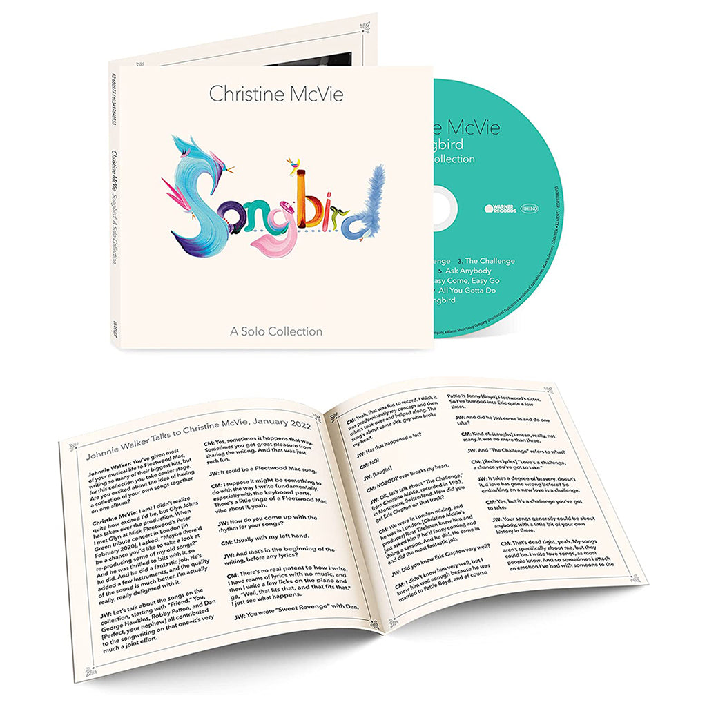 CHRISTINE MCVIE - Songbird (A Solo Collection) - CD