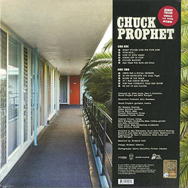 CHUCK PROPHET - Bobby Fuller Died For Your Sins (5th Anniversary Reissue) - LP - Cloudy Red Vinyl