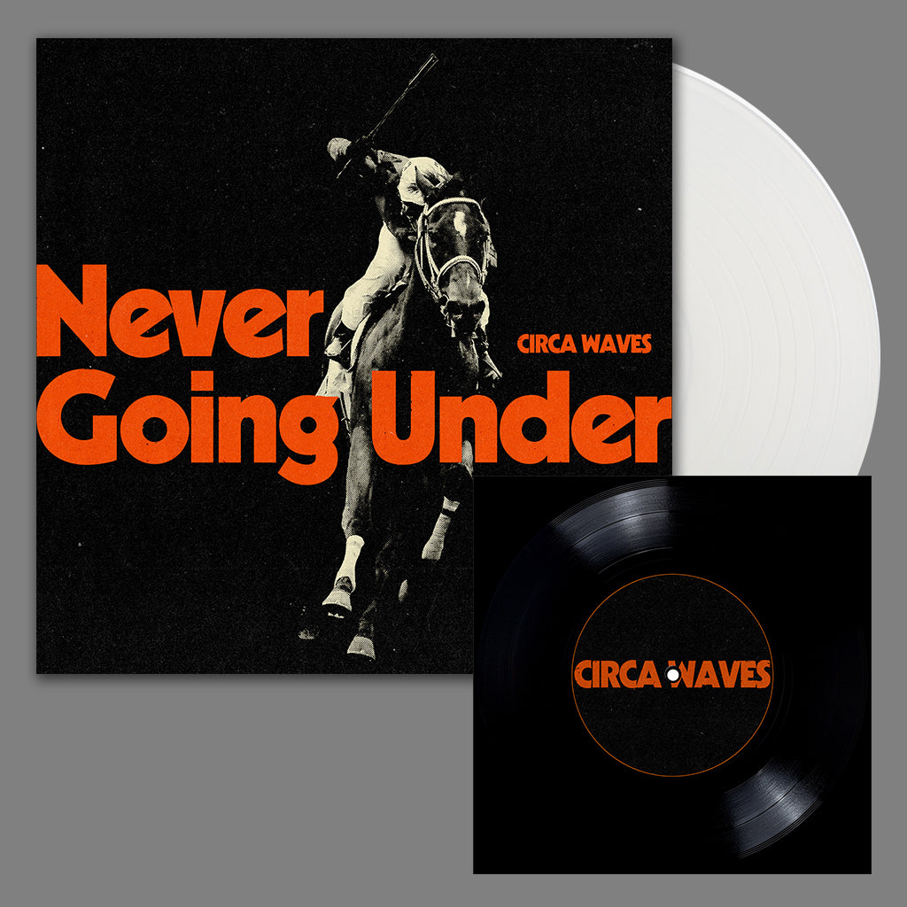 CIRCA WAVES - Never Going Under - LP - White Vinyl w/ Bonus Ltd. 7" Flexi