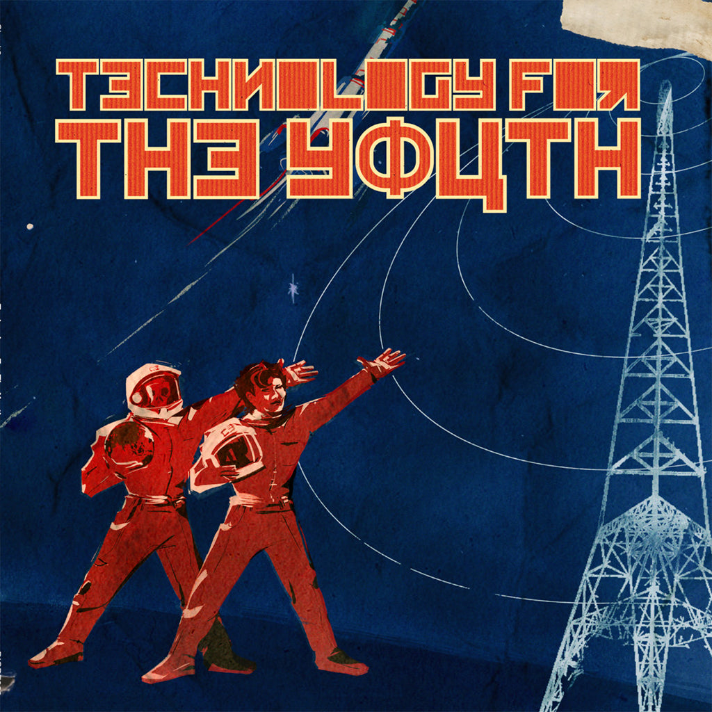 CIRCUIT3 - Technology For The Youth - LP - 'Tequila Sunrise' Red & Yellow Coloured Vinyl