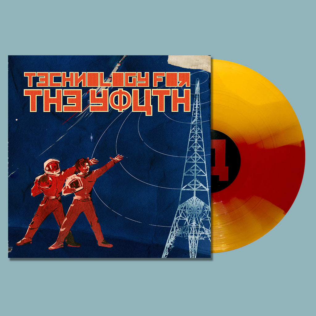 CIRCUIT3 - Technology For The Youth - LP - 'Tequila Sunrise' Red & Yellow Coloured Vinyl