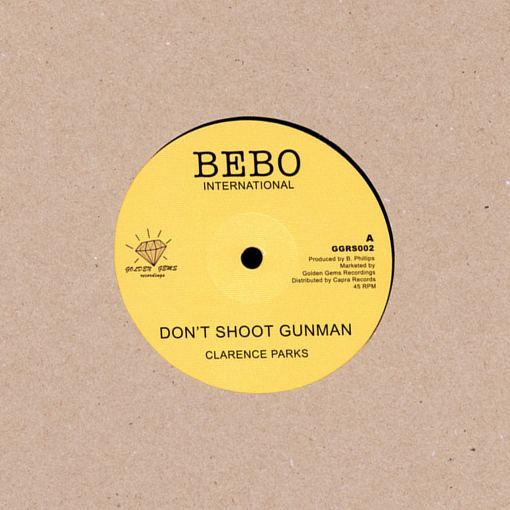 CLARENCE PARKS - Don't Shoot Guman - 12" - Vinyl