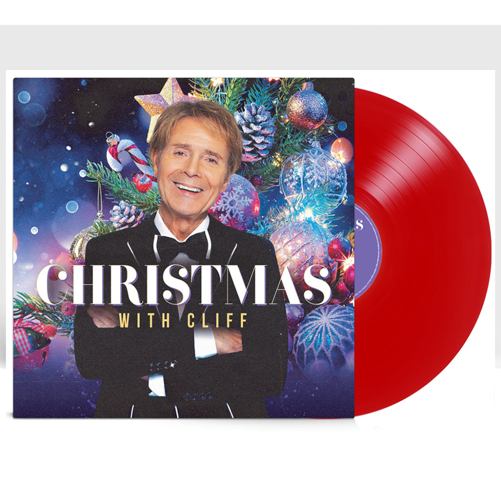 CLIFF RICHARD - Christmas With Cliff - LP - Red Vinyl