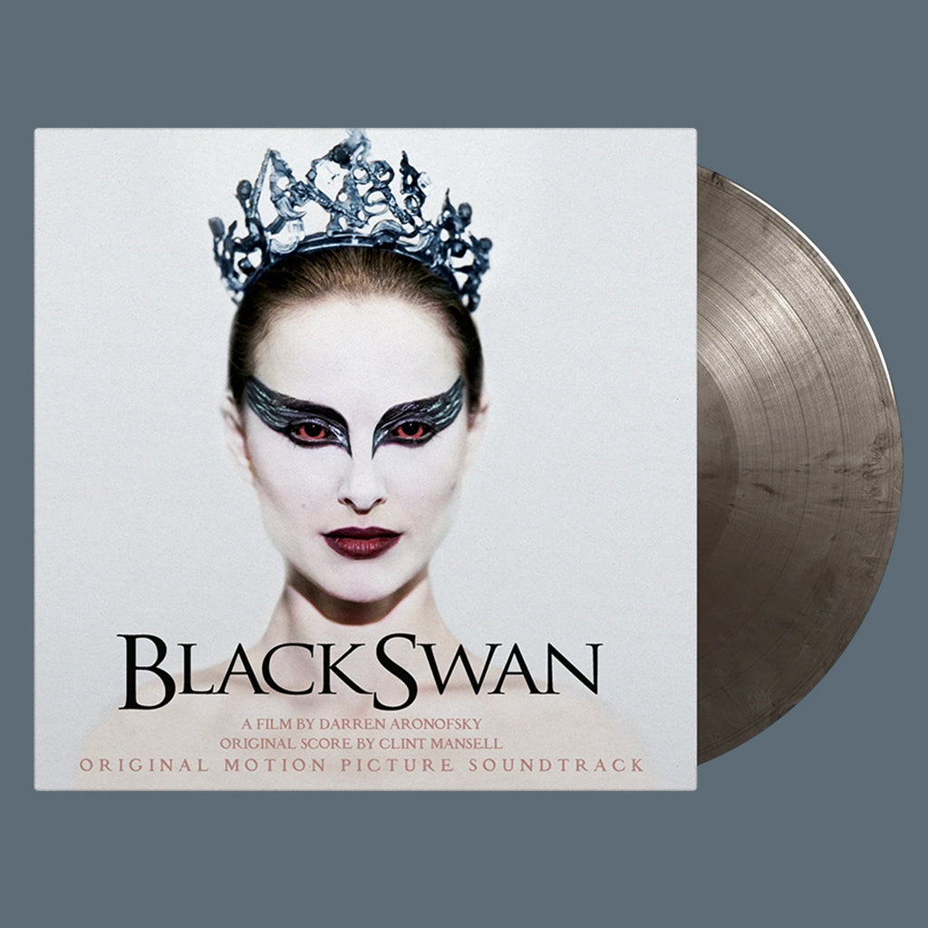 CLINT MANSELL - Black Swan (Original Score) - LP - Gatefold 180g Silver & Black Marbled Vinyl