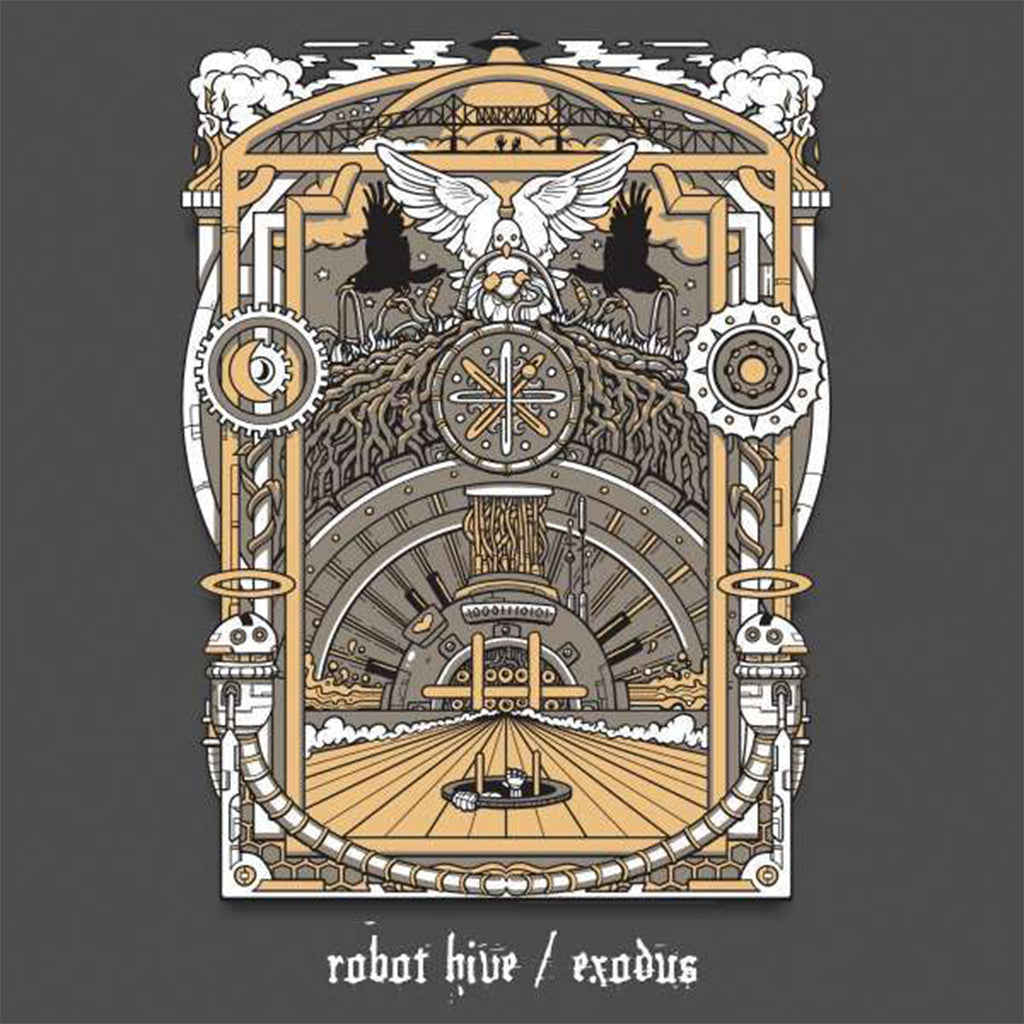 CLUTCH - Robot Hive / Exodus [w/ SIGNED Insert] - 2LP + 7" - 180g Metallic Silver & Gold Vinyl