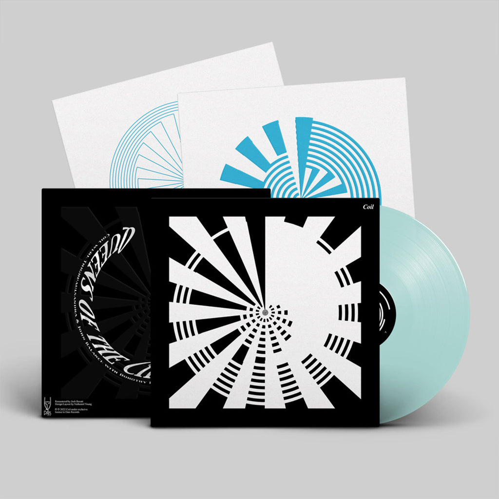 COIL - Queens Of The Circulating Library - LP - Transparent Blue Vinyl