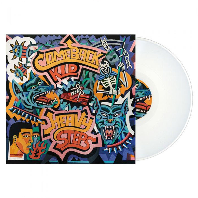 COMEBACK KID - Heavy Steps - LP - White Vinyl