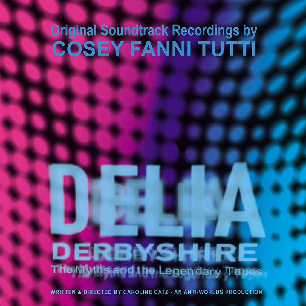 COSEY FANNI TUTTI - Original Soundtrack Recordings from the film ‘Delia Derbyshire: The Myths and the Legendary Tapes’ - LP - Clear Vinyl