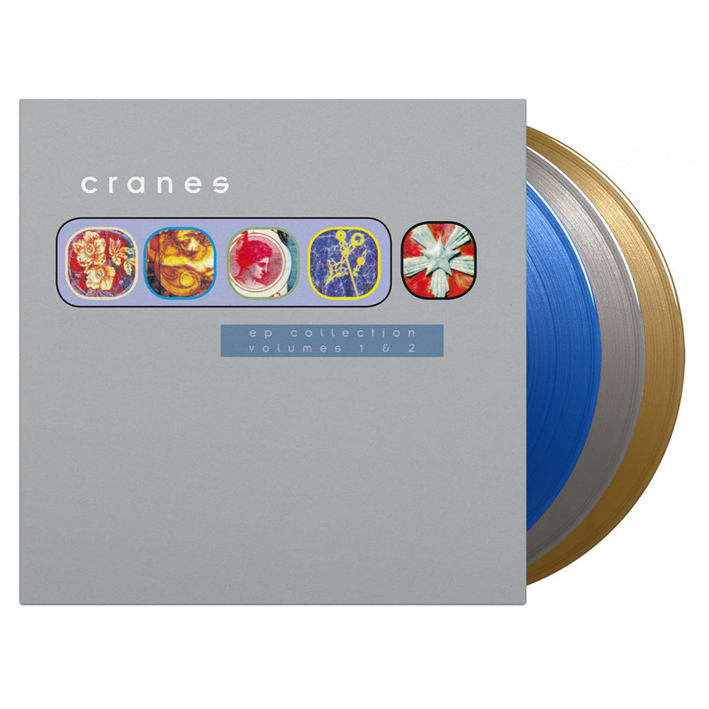 CRANES - EP Collection Volumes 1 & 2 - 3LP - 180g Blue / Silver / Gold Vinyl [BF2021-NOV 26]