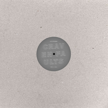 CRAVEN FAULTS - Live Works (w/ Postcard in Raw Die Cut Sleeve) - 12" x 2 - Vinyl