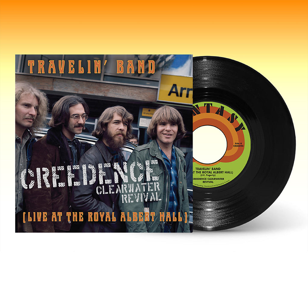 CREEDENCE CLEARWATER REVIVAL - Travelin' Band - Live At The Albert Hall - 7" - Vinyl [RSD 2022 - DROP 2]