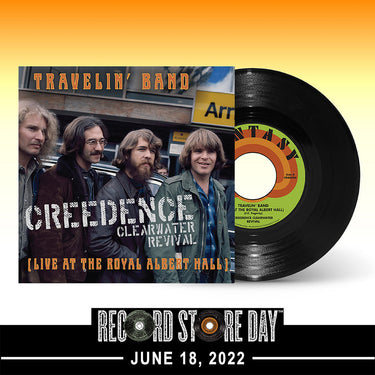 CREEDENCE CLEARWATER REVIVAL - Travelin' Band - Live At The Albert Hall - 7" - Vinyl [RSD 2022 - DROP 2]