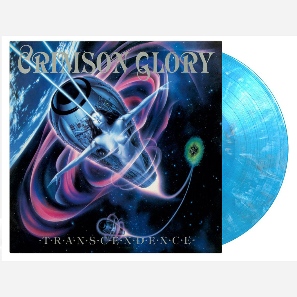 CRIMSON GLORY - Transcendence (2023 Reissue) - LP - 180g Cool Blue Coloured Vinyl