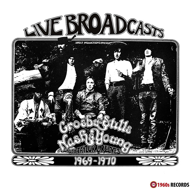CROSBY, STILLS, NASH & YOUNG - Live Broadcasts 1969 - 1970 - LP - Vinyl