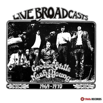 CROSBY, STILLS, NASH & YOUNG - Live Broadcasts 1969 - 1970 - LP - Vinyl