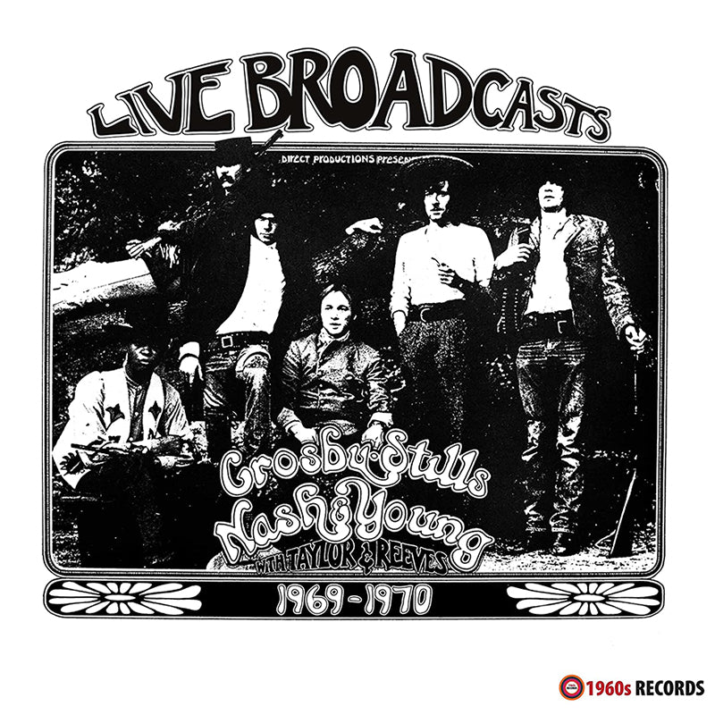CROSBY, STILLS, NASH & YOUNG - Live Broadcasts 1969 - 1970 - LP - Vinyl
