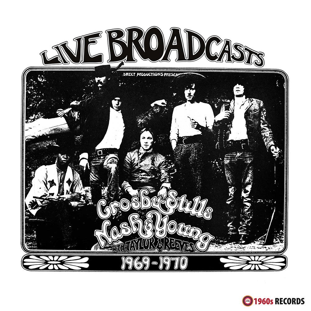 CROSBY, NASH & YOUNG - Live On TV 1970 - LP - Vinyl
