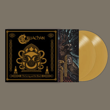 CRUACHAN - The Living And The Dead (In Numbered Slipcase) - 2LP - Gold Vinyl