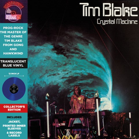 TIM BLAKE - Crystal Machine - LP - Translucent Blue Vinyl [RSD2020-AUG29]