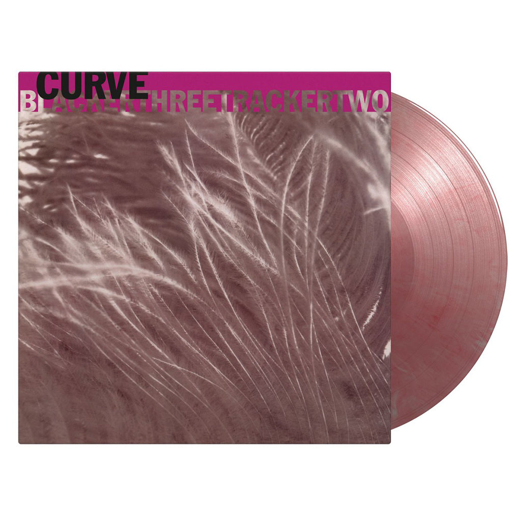CURVE - Blackerthreetrackertwo (2023 Reissue) - 12" EP - 180g Silver & Red Marbled Vinyl [JUN 2]