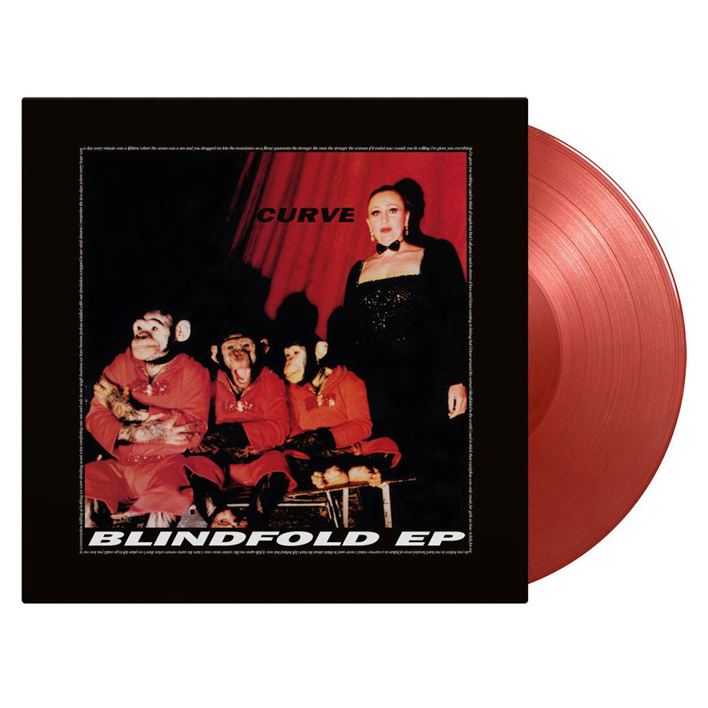 CURVE - Blindfold EP (2023 Reissue) - 12" EP - 180g Red & Black Marbled Vinyl