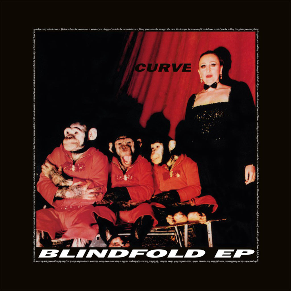 CURVE - Blindfold EP (2023 Reissue) - 12" EP - 180g Red & Black Marbled Vinyl