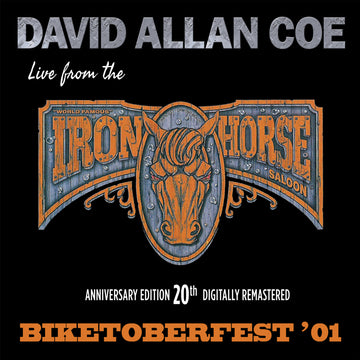 DAVID ALLAN COE - Biketoberfest '01: Live From the Iron Horse Saloon (20th Anniv. Ed.) - LP - Vinyl [MAY 21st]