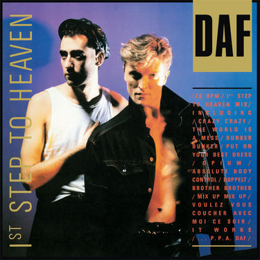 DAF - 1st Step To Heaven (2023 Reissue) - LP - 180g Translucent Red Vinyl