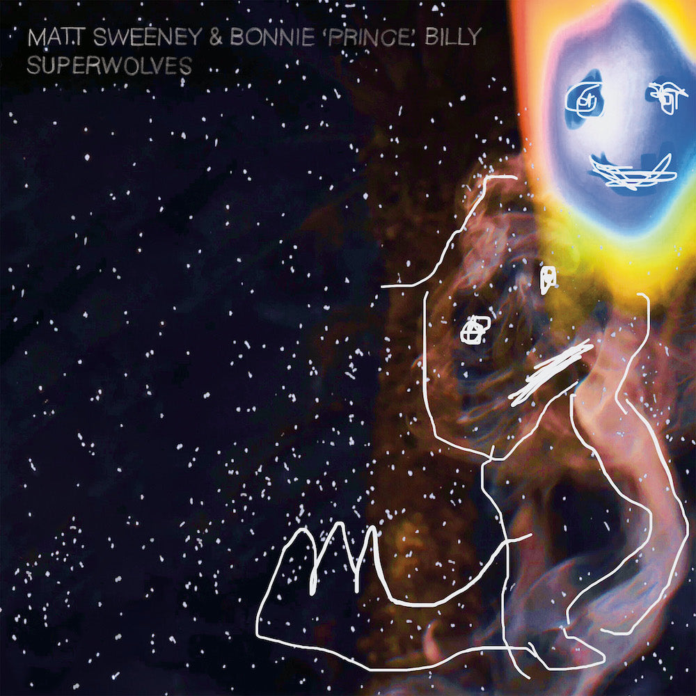 MATT SWEENEY & BONNIE 'PRINCE' BILLY - Superwolves - LP -  Blue Vinyl