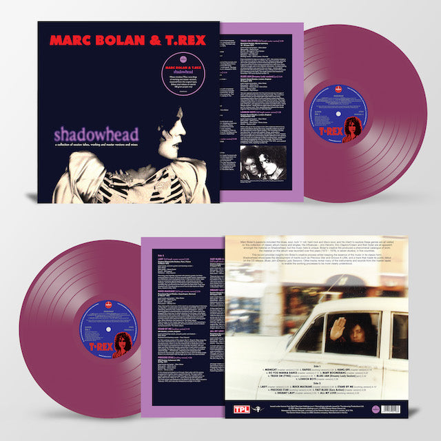 MARC BOLAN & T REX - Shadowhead - LP Purple Vinyl [RSD2020-AUG29]