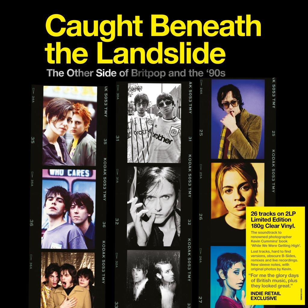 VARIOUS - Caught Beneath The Landslide: The Other Side of Britpop and the ‘90s - 2LP - 180g Clear Vinyl