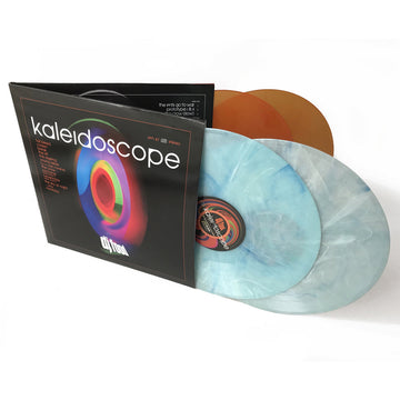 DJ FOOD - Kaleidoscope + Companion - 4LP - Marbled Blue / Marbled Orange & Red Vinyl