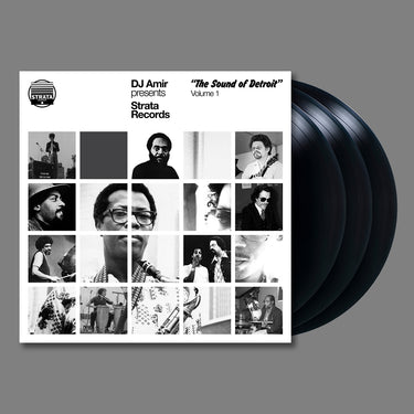 VARIOUS - DJ Amir presents 'Strata Records-The Sound of Detroit' Volume 1 - 3LP - Vinyl