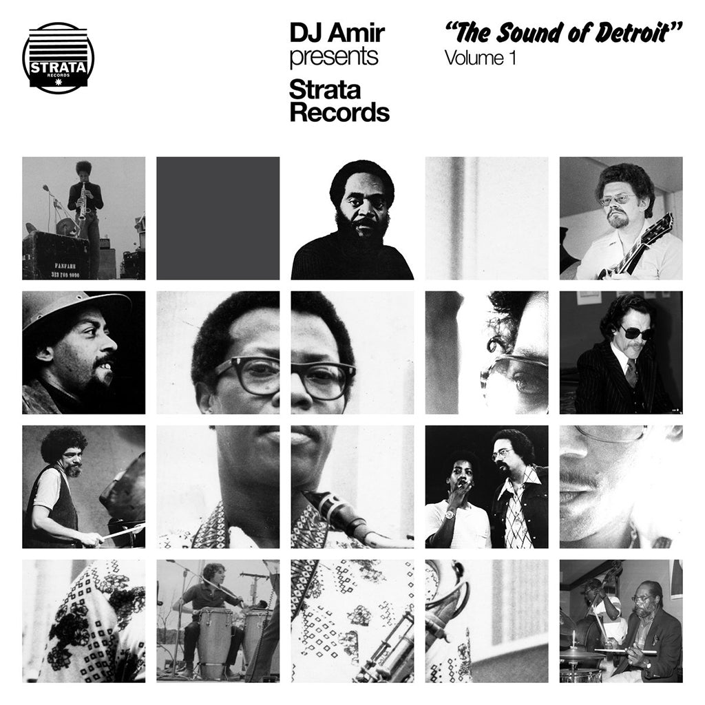 VARIOUS - DJ Amir presents 'Strata Records-The Sound of Detroit' Volume 1 - 3LP - Vinyl