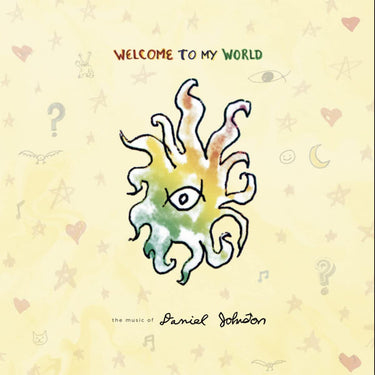 DANIEL JOHNSTON - Welcome To My World - 2LP - Pink / Coke Bottle Clear Vinyl