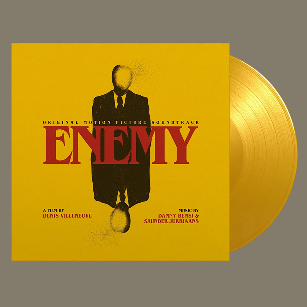 DANNY BENSI & SAUNDER JURRIAANS - Enemy - Original Soundtrack (2023 Reissue) - 2LP - Gatefold 180g Translucent Yellow Vinyl