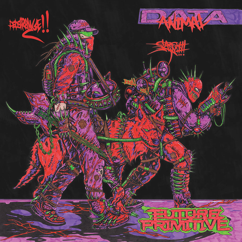 DATA ANIMAL - Future Primitive - LP - Red Vinyl